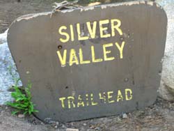 Silver Valley Trailhead on the TYT at Lake Alpine